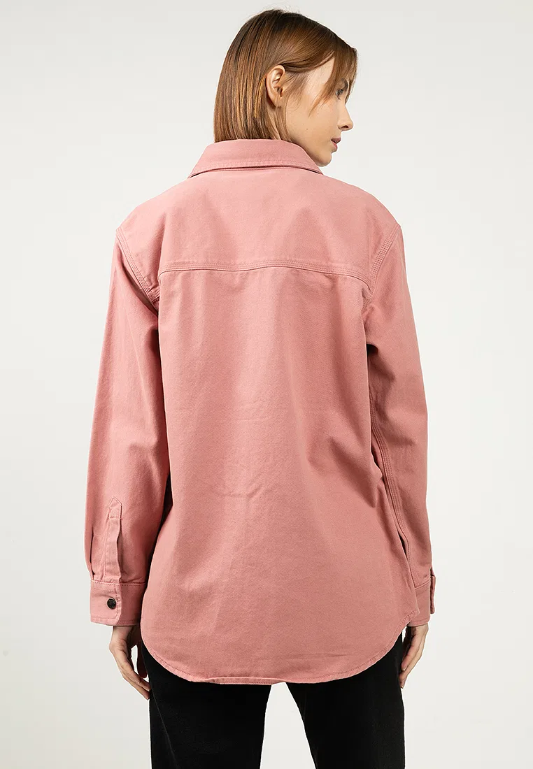 Рабочая рубашка-овершерт женская Superdry — фото 2
