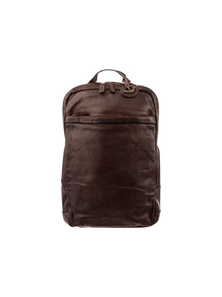 

Harbour 2nd Рюкзак UP.13400, модель UP Blake, кожа коричневого цвета