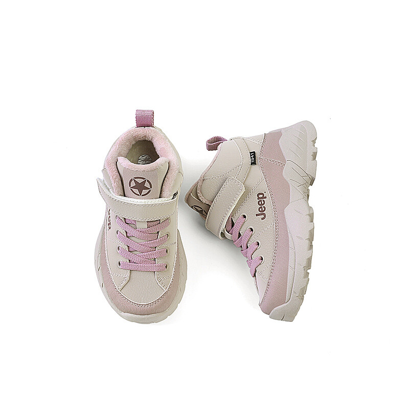 Кроссовки Jeep Kids Lifestyle Shoes Kids High-top Pink, фиолетовый — фото 4