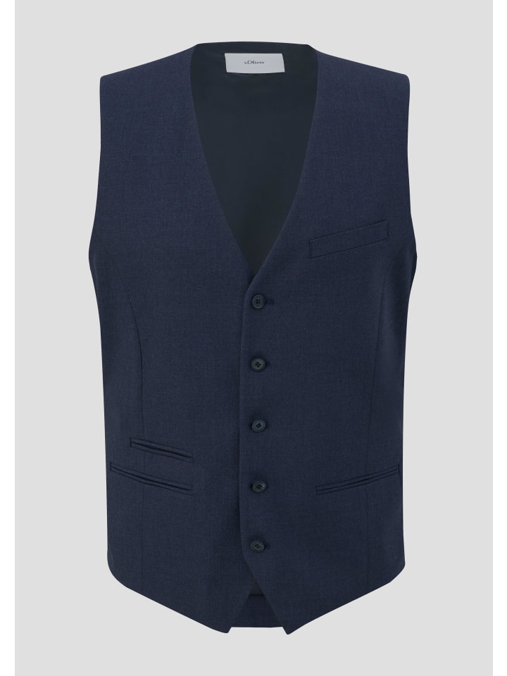 

s.Oliver Жилет для помещений S.ONICE в цвете 59W1_navy