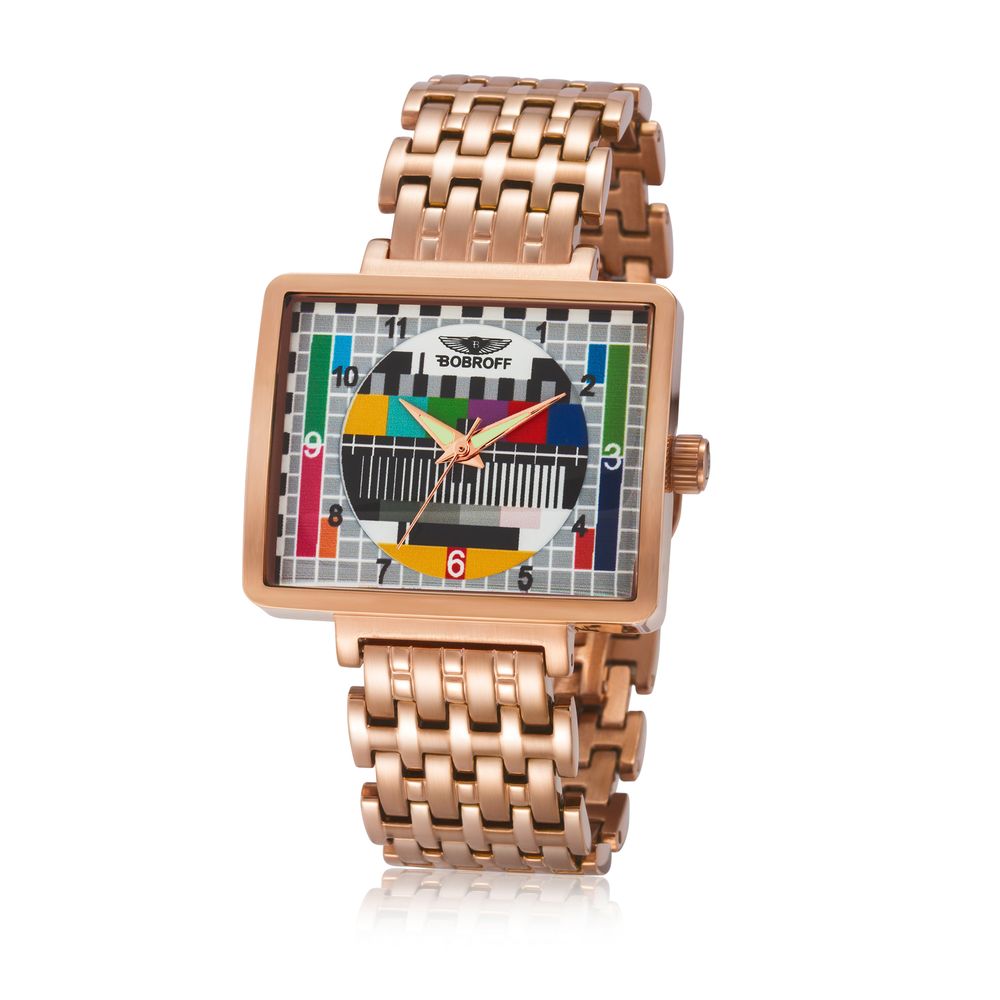 

Женские часы Bobroff Gold Steel
