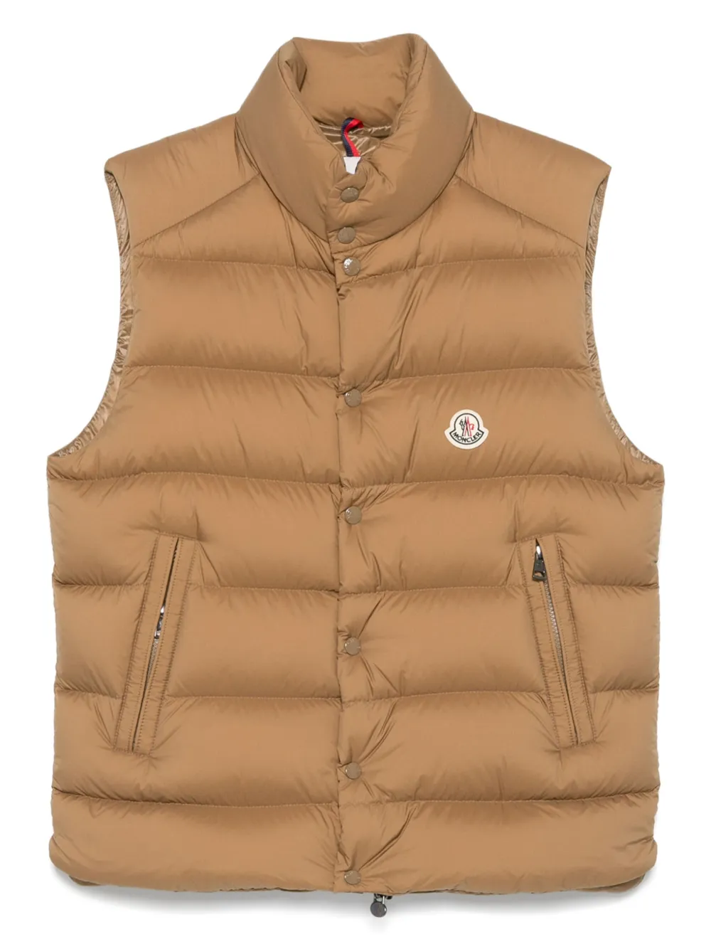 

Стеганый жилет на пуговицах MONCLER, нейтральный