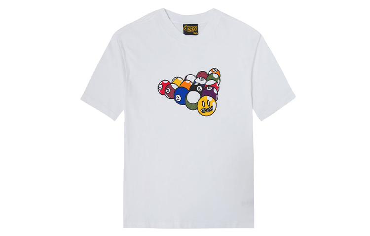 

Футболка Smiley Collection унисекс белая Drew House, белый