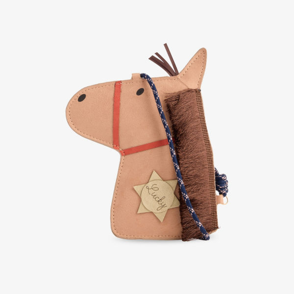 

Плетеная наплечная сумка Lucky Horse Mimi & Lula, коричневый