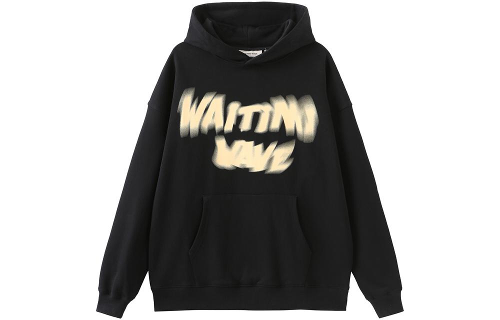 

Унисекс худи WAITINGWAVE, Овсяно-серый