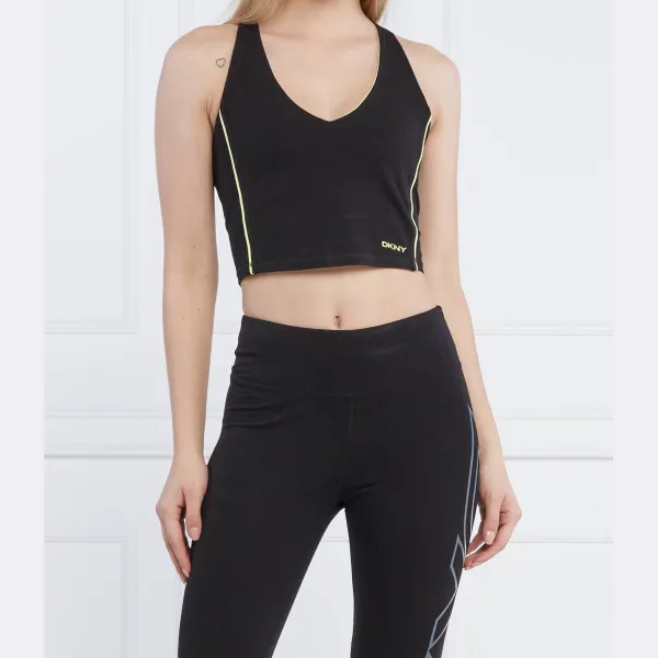 

Укороченный топ Dkny, черный