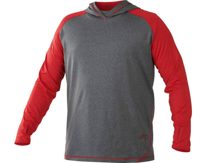 

Облегченная толстовка Rawlings HLWH S Scarlet