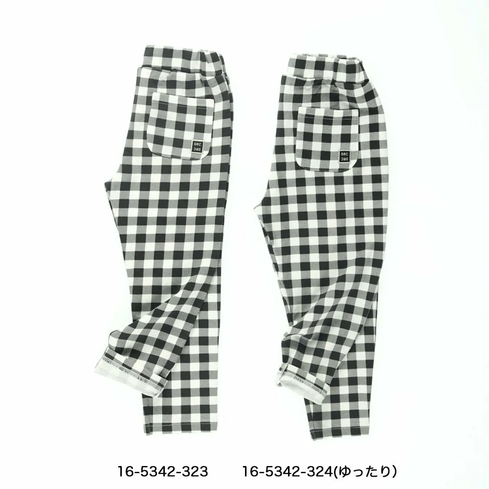 Длинные брюки свободного кроя, сшитые по фигуре. Branshes, 92_Black_Gingham — фото 2