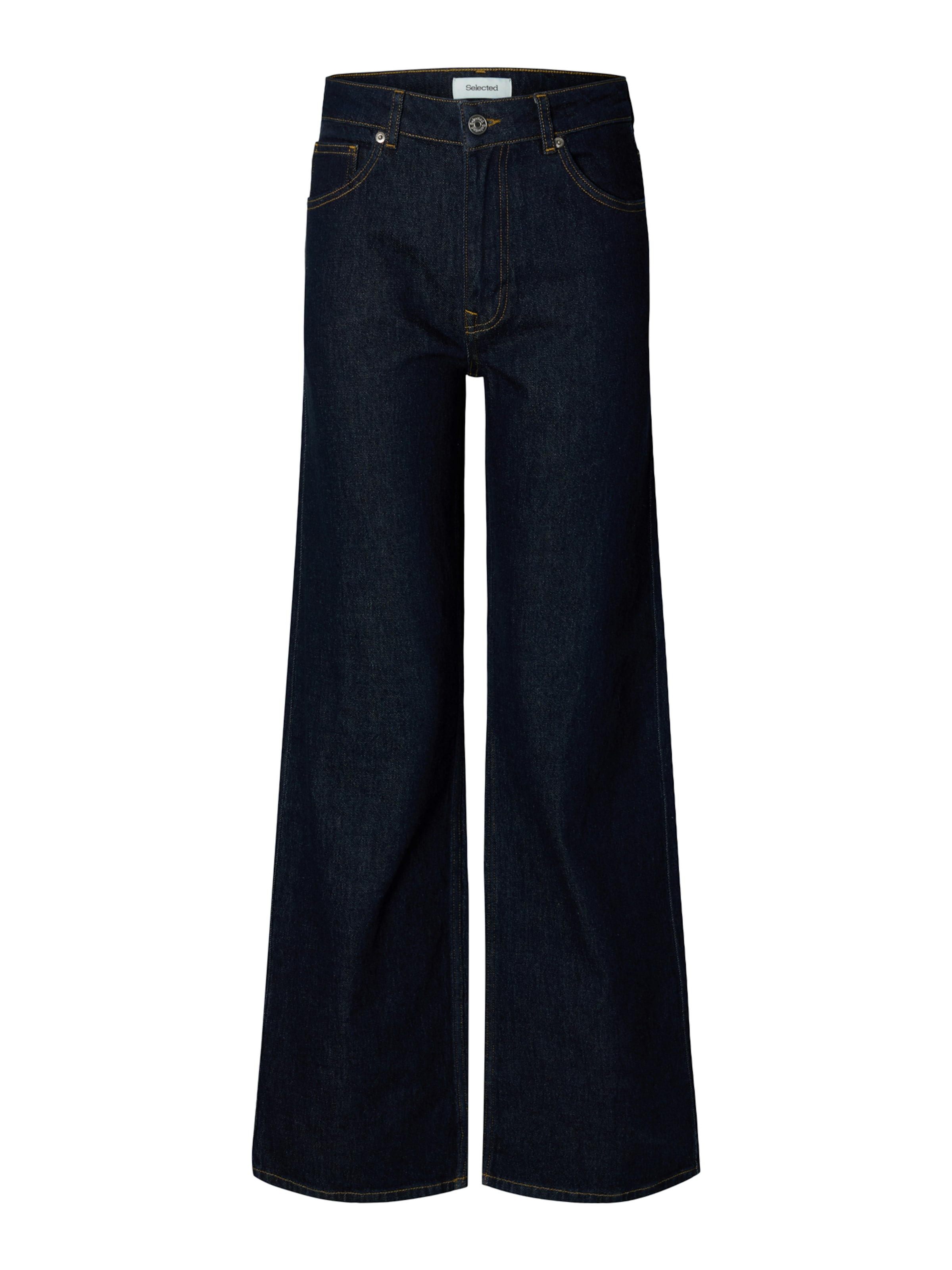 

SELECTED Широкие джинсы 'SLFBea-Kori' в цвете Night Blue