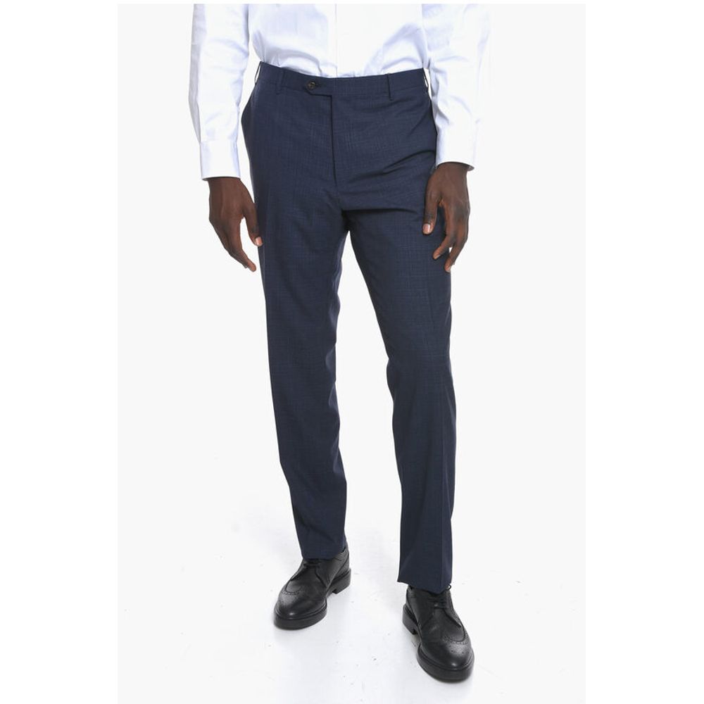 

Брюки ACADEMY из смеси шерсти и шелка Corneliani, Blue