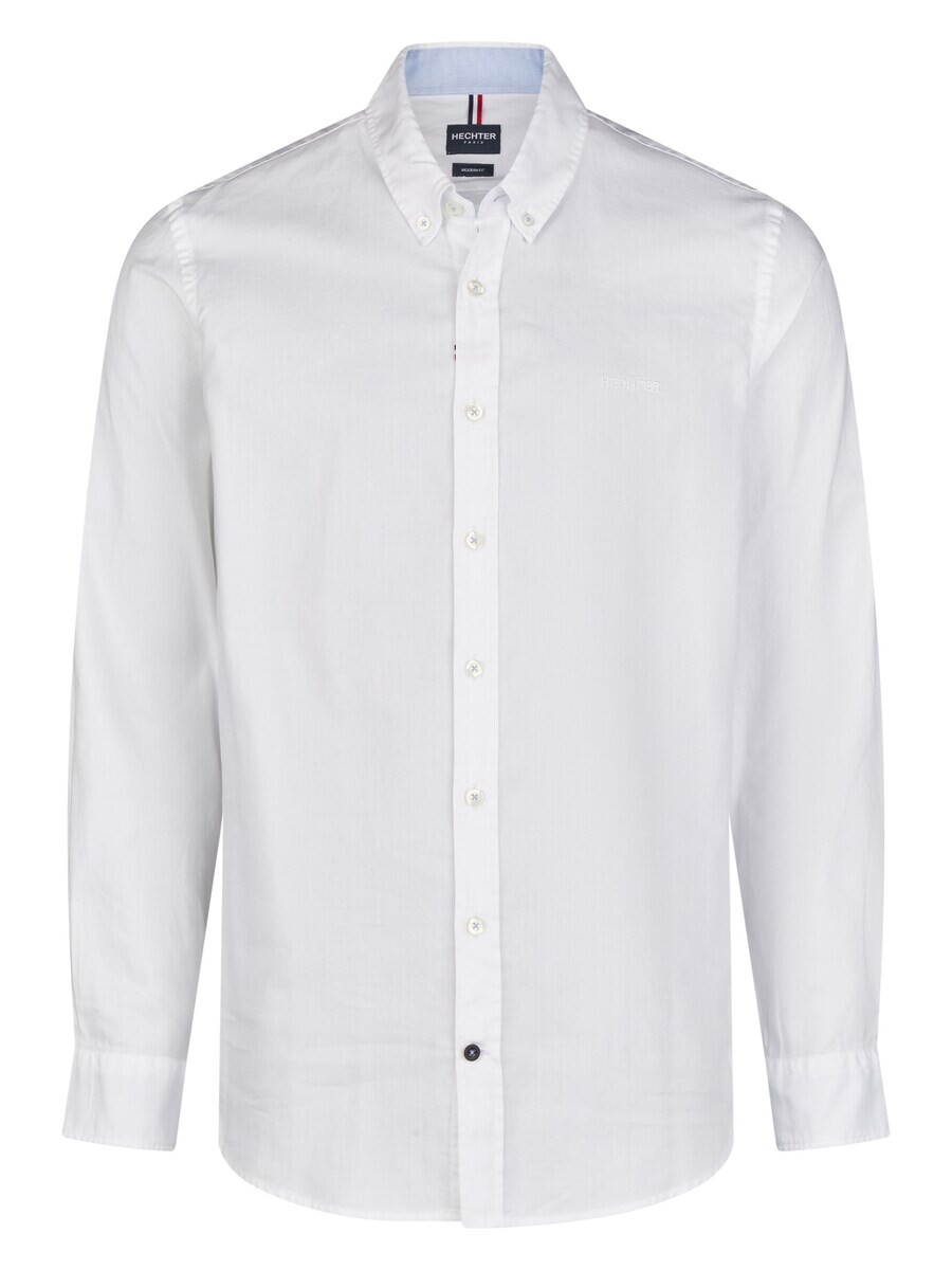 

Повседневная рубашка HECHTER PARIS Regular fit Button Up Shirt, белый