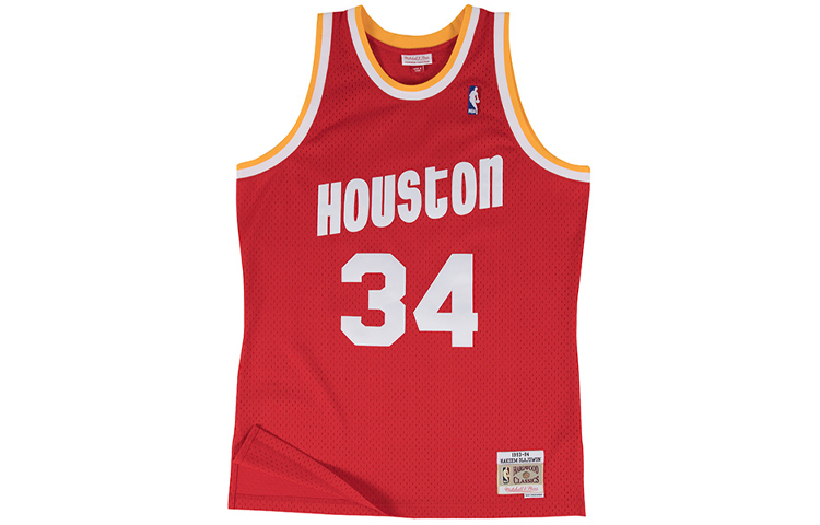 

Баскетбольная майка мужская красная Mitchell Ness