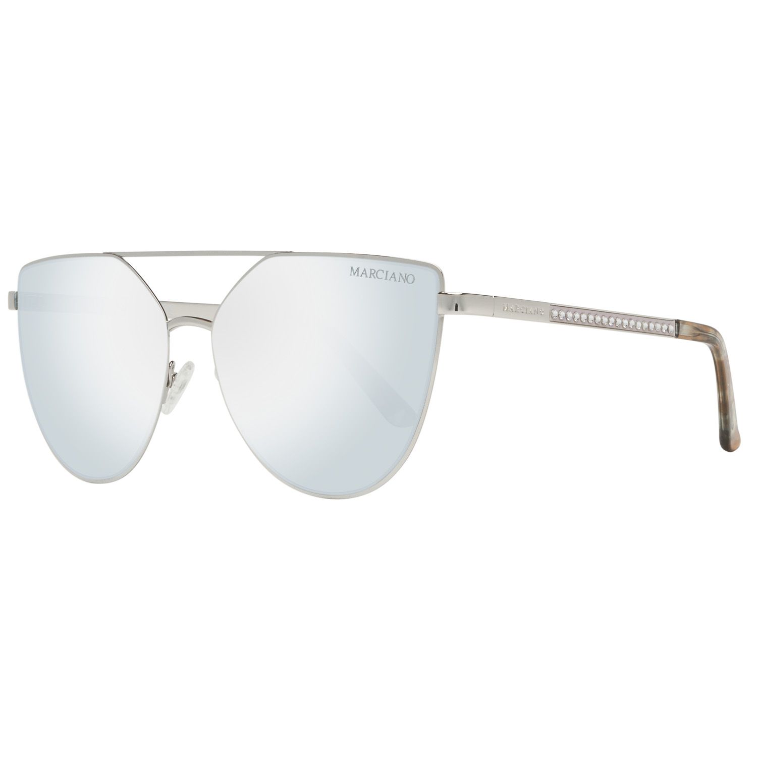 

Серебряные женские солнцезащитные очки Marciano By Guess