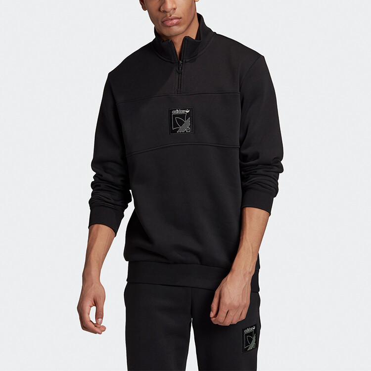 Sprt Icon Qztt Толстовка мужская черная Adidas Originals, черный — фото 3