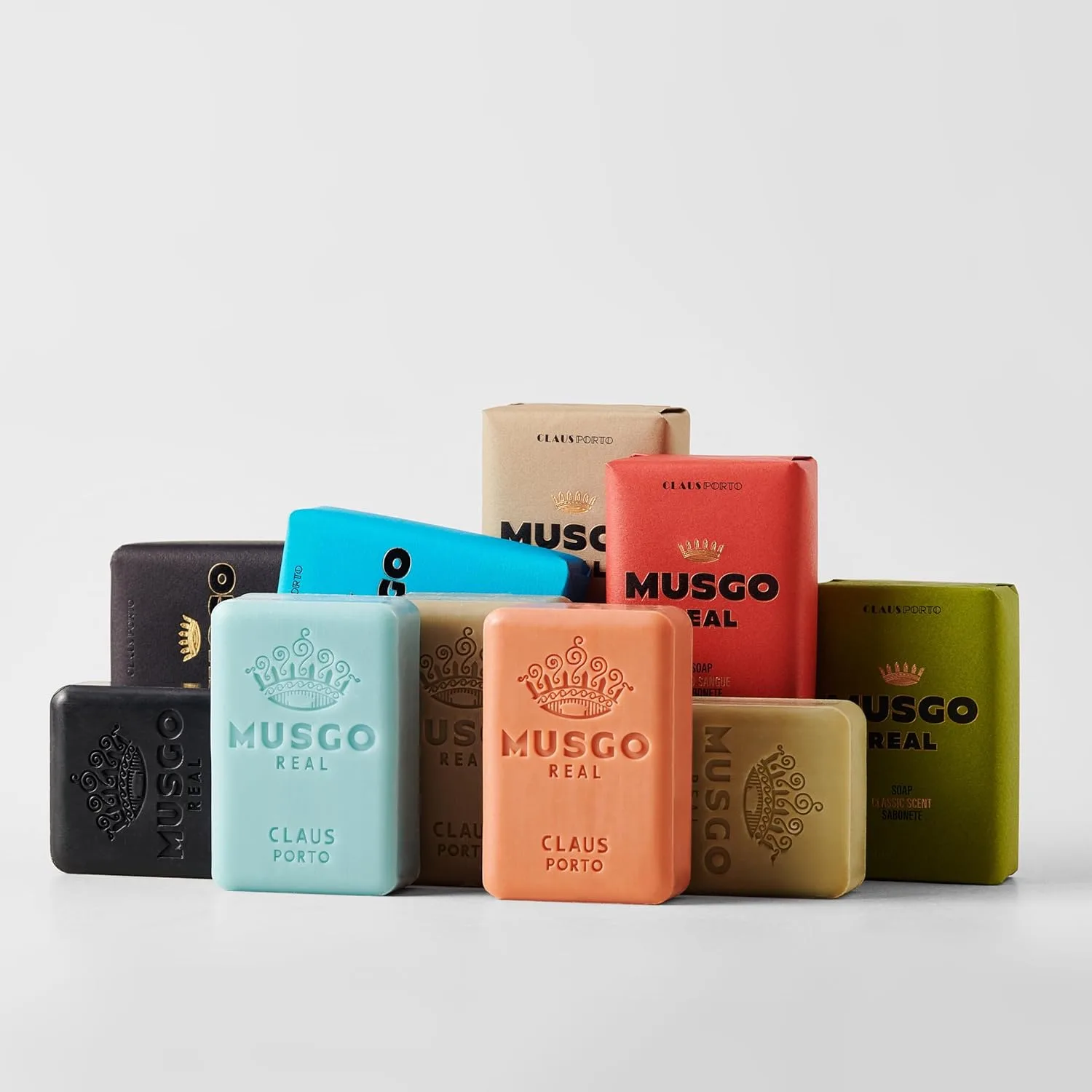 Claus Porto - Musgo Real Classic Scent Body Soap для мужчин и женщин | Свежий, очищающий, увлажняющий | Ручная работа, ароматный, древесный, элегантный (160 г | 5,6 унции) 158.76 г (1 шт.) — фото 4