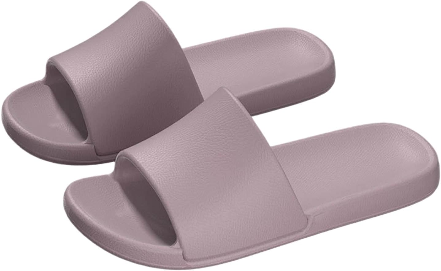 

Унисекс мягкие домашние шлепанцы с противоскользящей текстурой Eva, легкие комфортные тапочки для дома 45, удобные повседневные уютные тапочки для носки в помещении Generic, фиолетовый