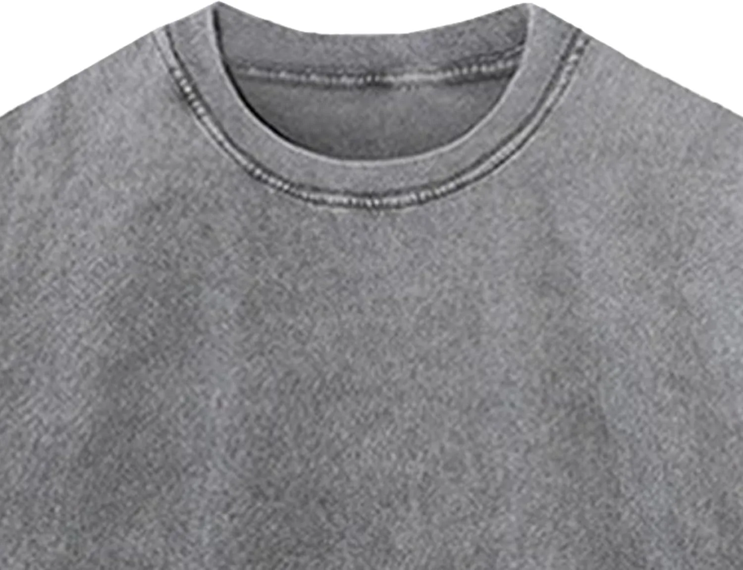 Мужская футболка Oversized Heavy Cotton Loose Fit Vintage — фото 2