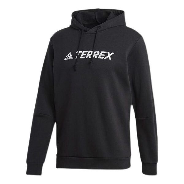 

Толстовка adidas Terrex Graphic Logo Hoodie 'Black', черный