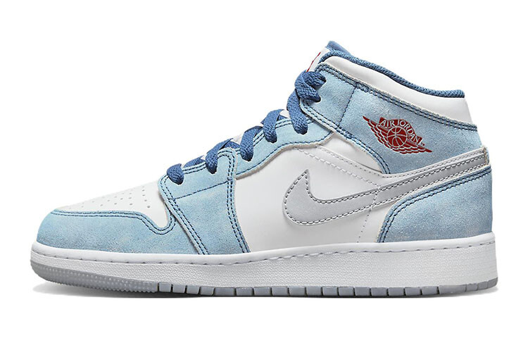 

Jordan 1 Mid SE French Blue Light Steel (GS)