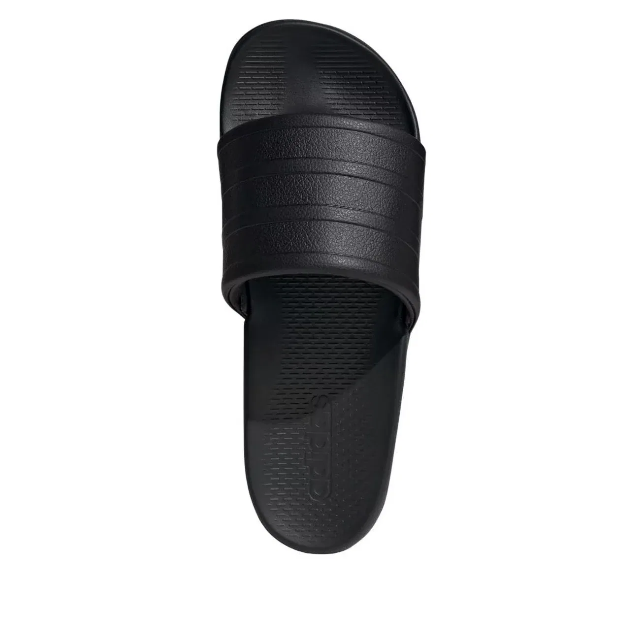 Шлепанцы Adidas Adilette Comfort 2.0 'Black' HQ2467, черный — фото 2