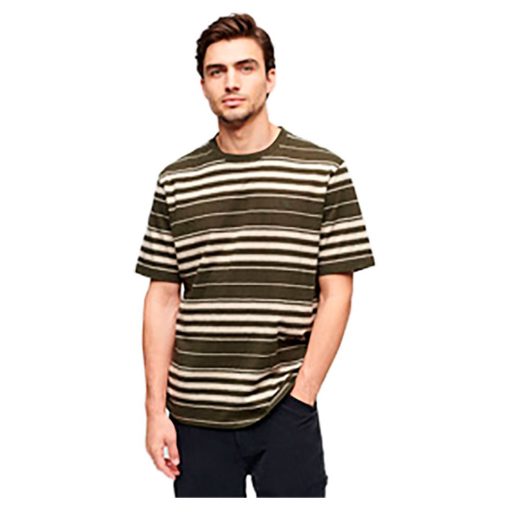 

Футболка Superdry Relaxed Fit Stripe, зеленый