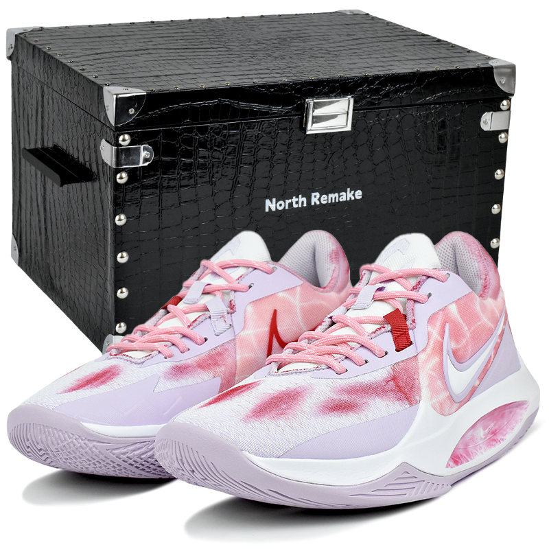 

Точность 6 износостойкие и легкие низкие баскетбольные кроссовки мужские Nike, Sunset Kiss-Gift Box 4