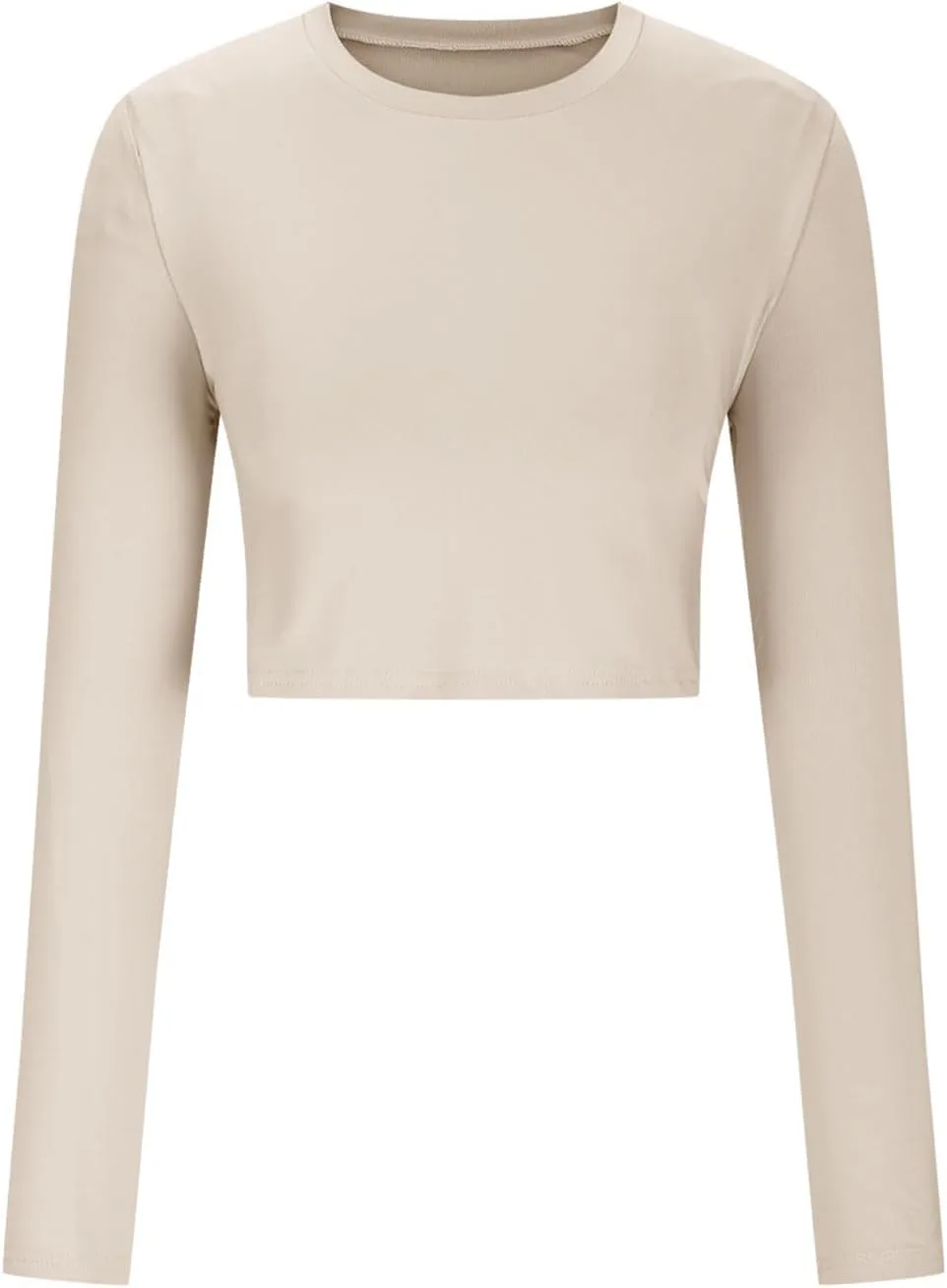 Футболка с длинным рукавом для женщин, лето 2025, Slim Fit — фото 4