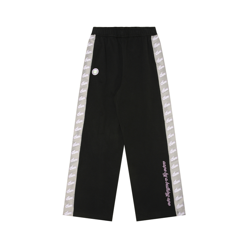 

A Bathing APE Logo Tape Track Pants Aape, черный BKX