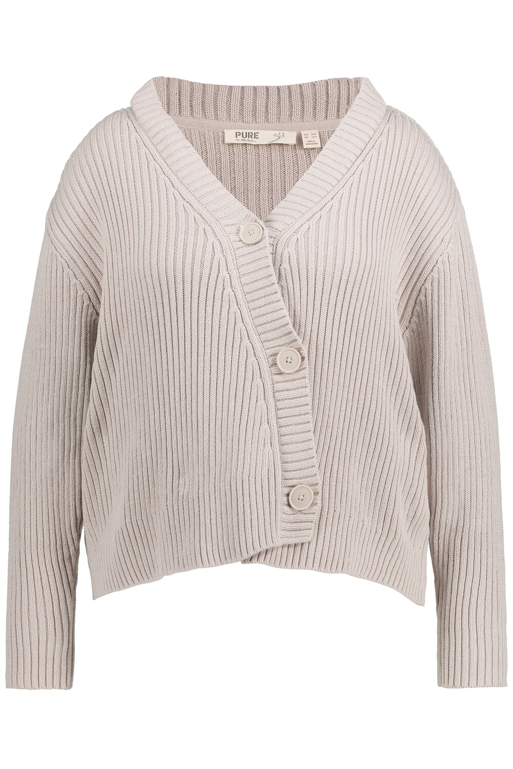 

Толстовка Ulla Popken Strickjacke, кремовый