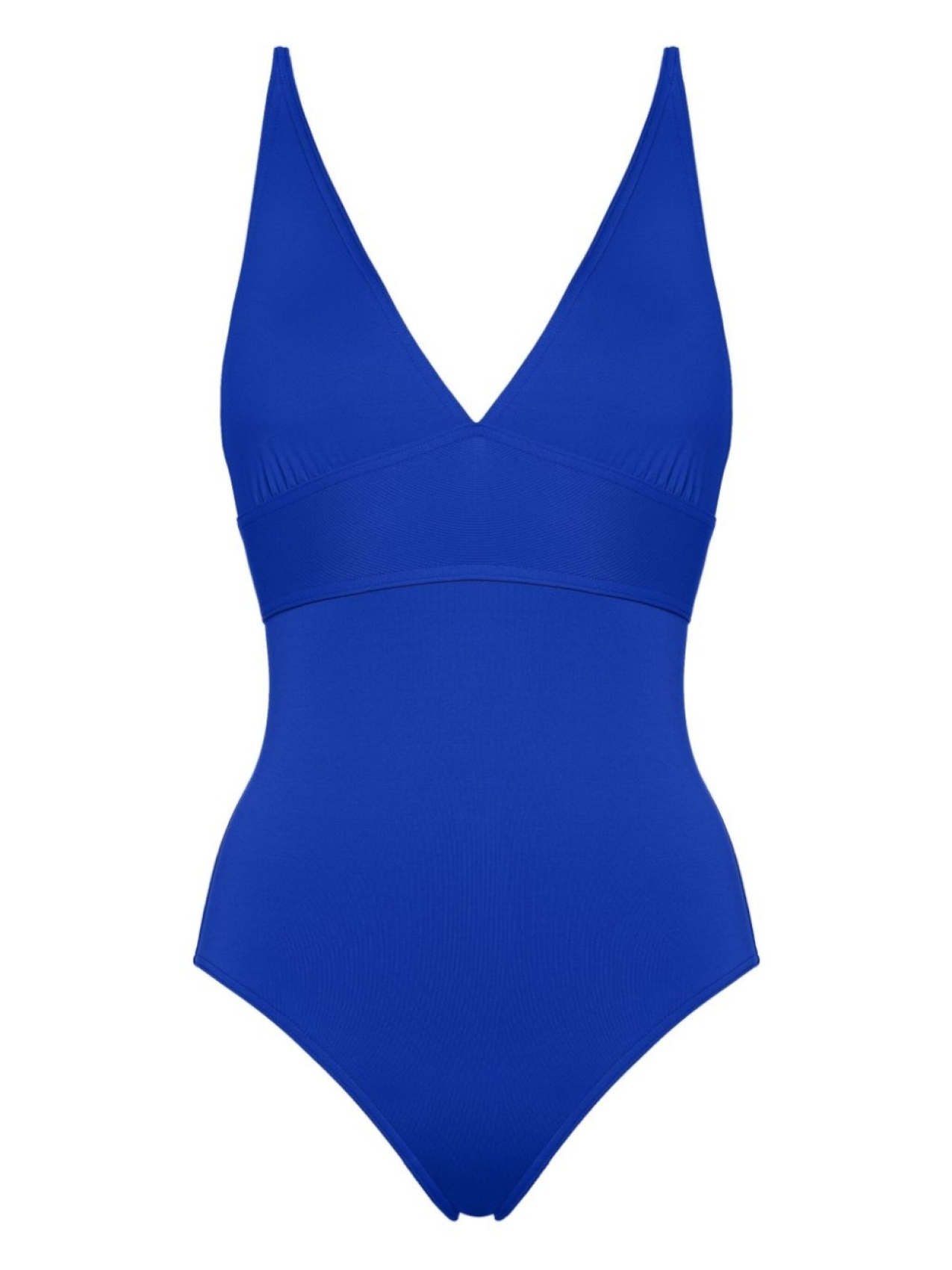 

ERES Larcin V-neck swimsuit, синий