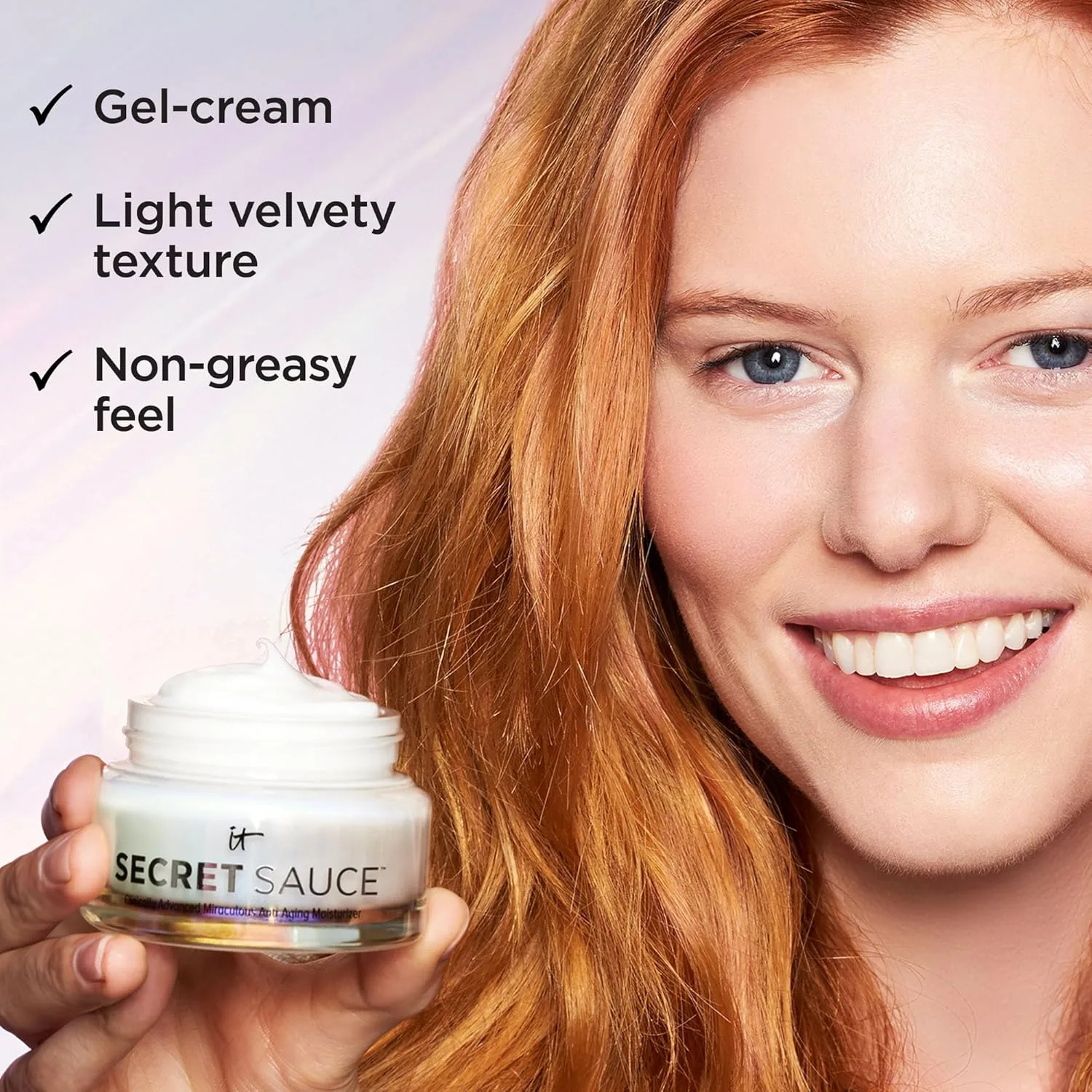 Сыворотка It Cosmetics — Secret Sauce Anti-Aging Face Moisturizer - увлажняющий и разглаживающий против морщин и, 59 мл — фото 4