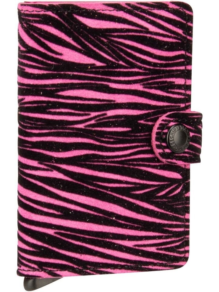

Кошелек Secrid Geldbörse Miniwallet Zebra, цвет Fuchsia