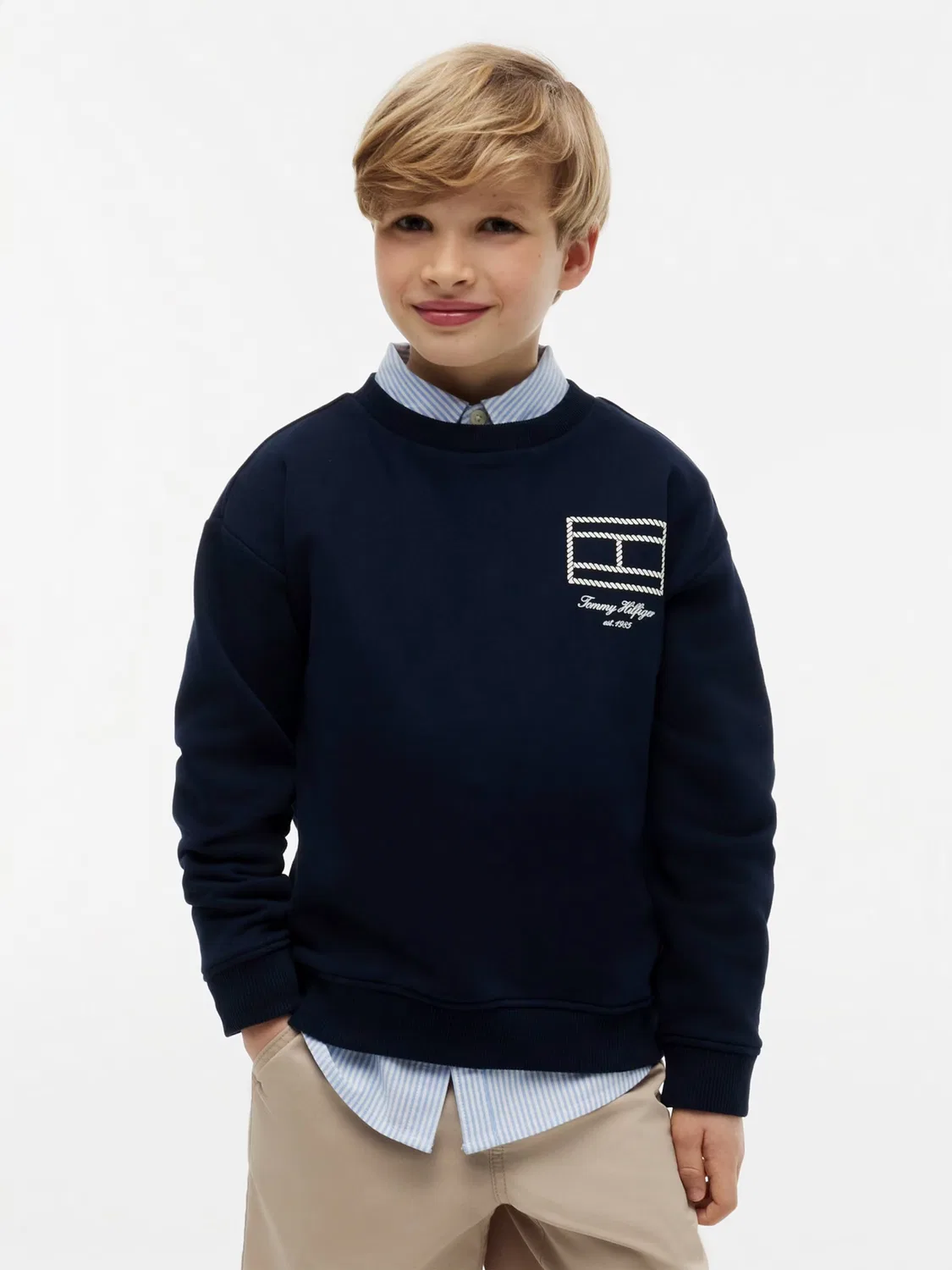Толстовка Tommy Hilfiger, Navy — фото 2