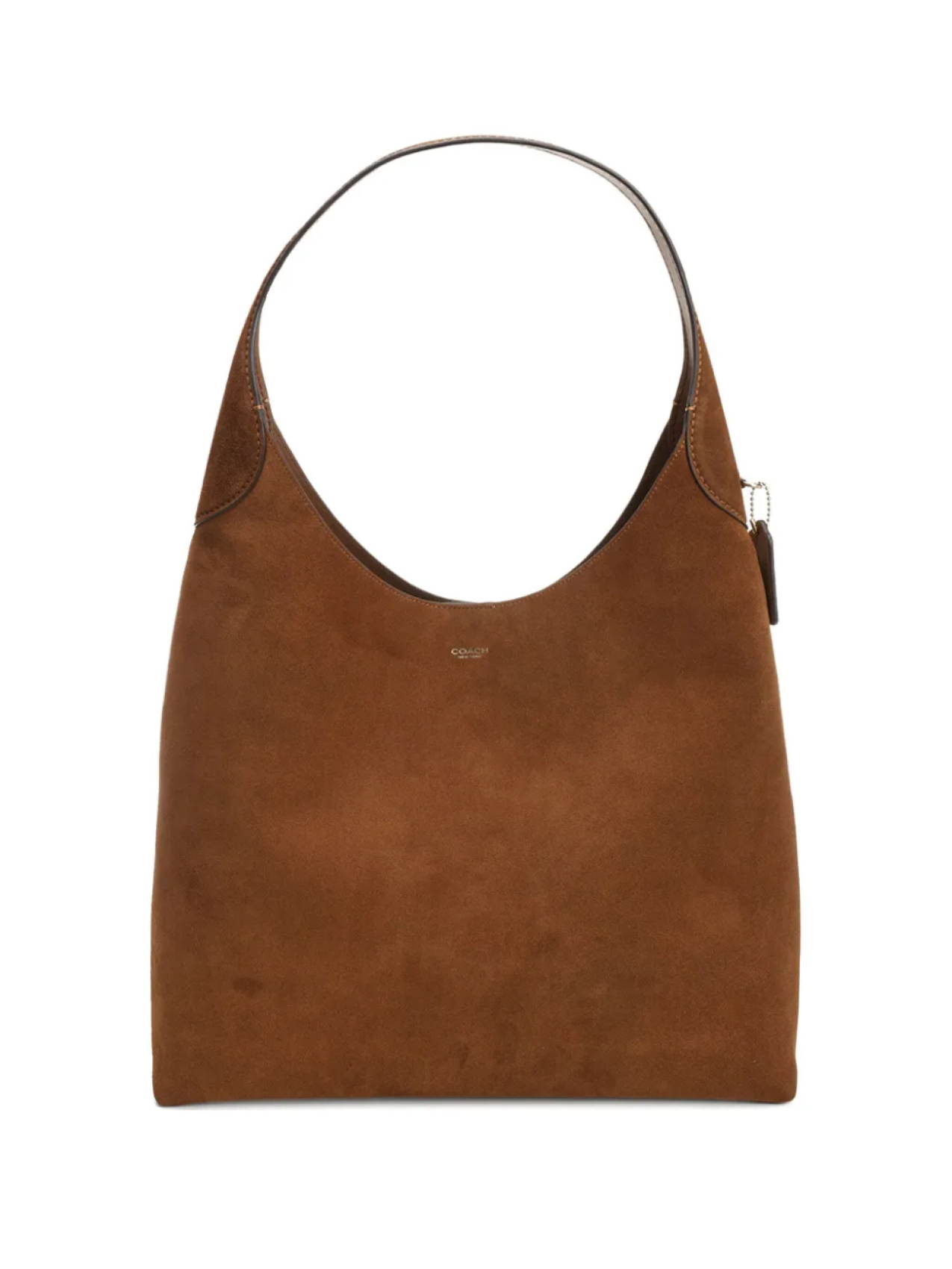 

Сумка-тоут Coach Brooklyn 39 из замши, коричневый