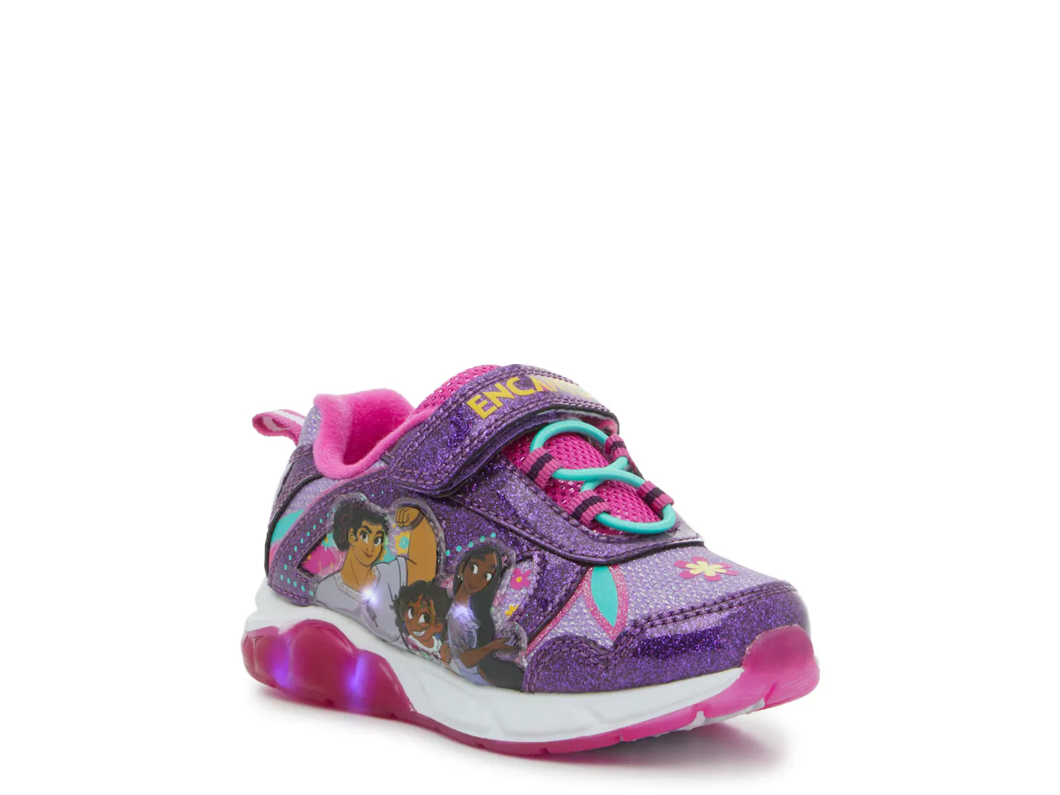 

Кроссовки Encanto Light-Up Sneaker Disney Princess, фиолетовый/мультиколор