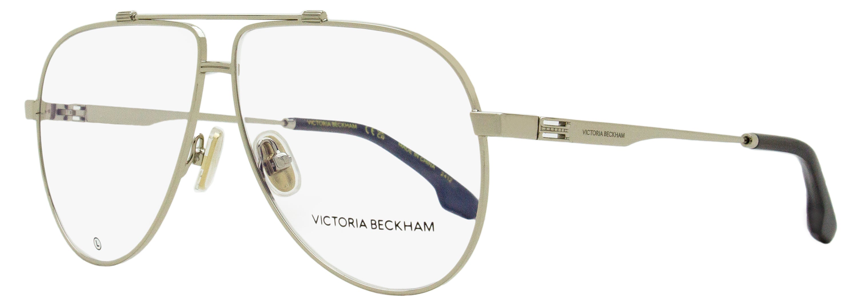 

Женские очки-пилот Victoria Beckham VB2137 040, серебристые, 59 мм Victoria Beckham, 040