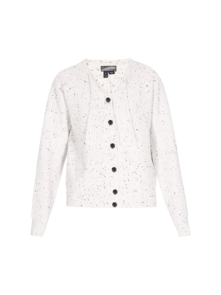 

Женский кардиган цвета слоновая кость DreiMaster Vintage