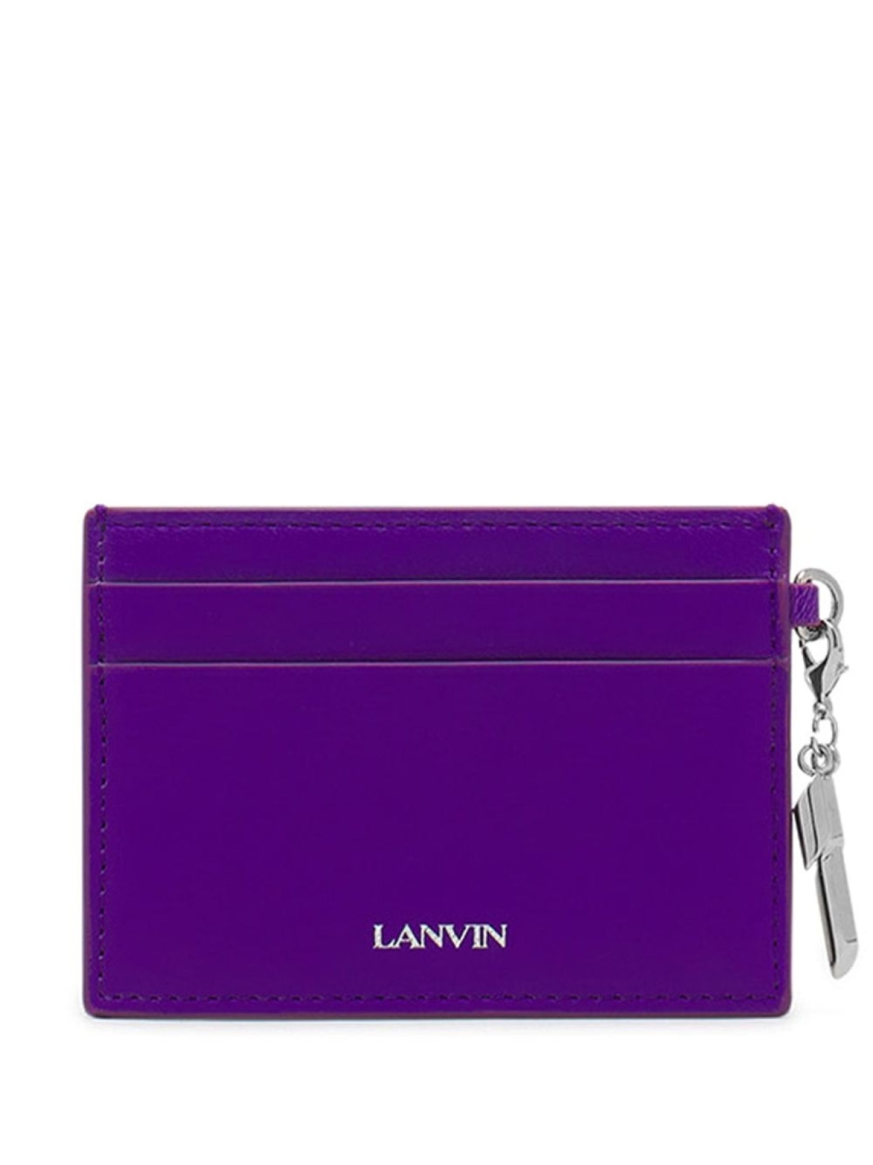 

Lanvin картхолдер с логотипом, фиолетовый