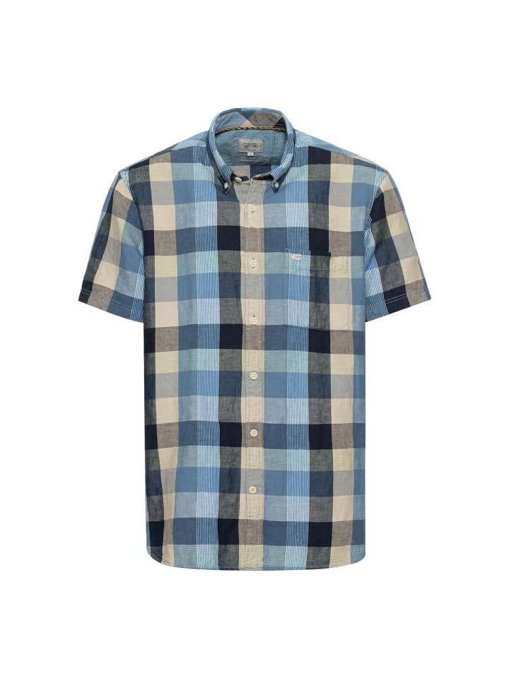 

Рубашка с короткими рукавами насыщенного синего цвета Camel Active