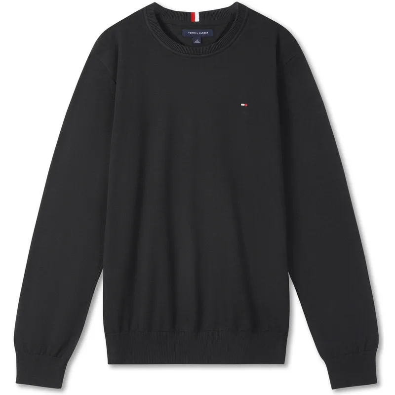 Трикотажный свитер с круглым вырезом Tommy Hilfiger, Midnight Blue FAP — фото 3