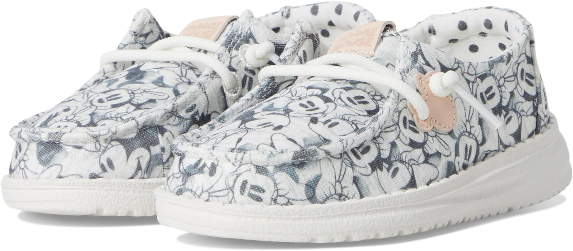 

Кроссовки Hey Dude Kids Wendy Minnie Mouse Print, цвет Grey Multi