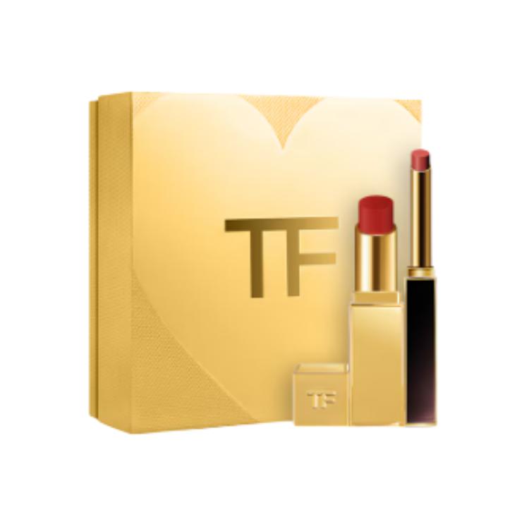 TOM FORD Тюбик помады TF Fine Gold, лимитированная серия наборов для макияжа, легко растушевывается — фото 2