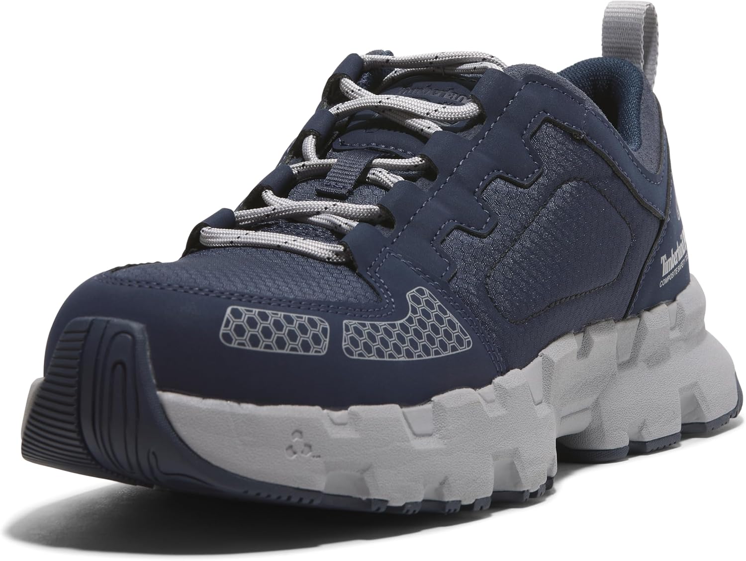 

Мужские рабочие ботинки Timberland PRO Powertrain Ev Composite Safety Toe для занятий спортом в промышленных условиях, Navy/Grey