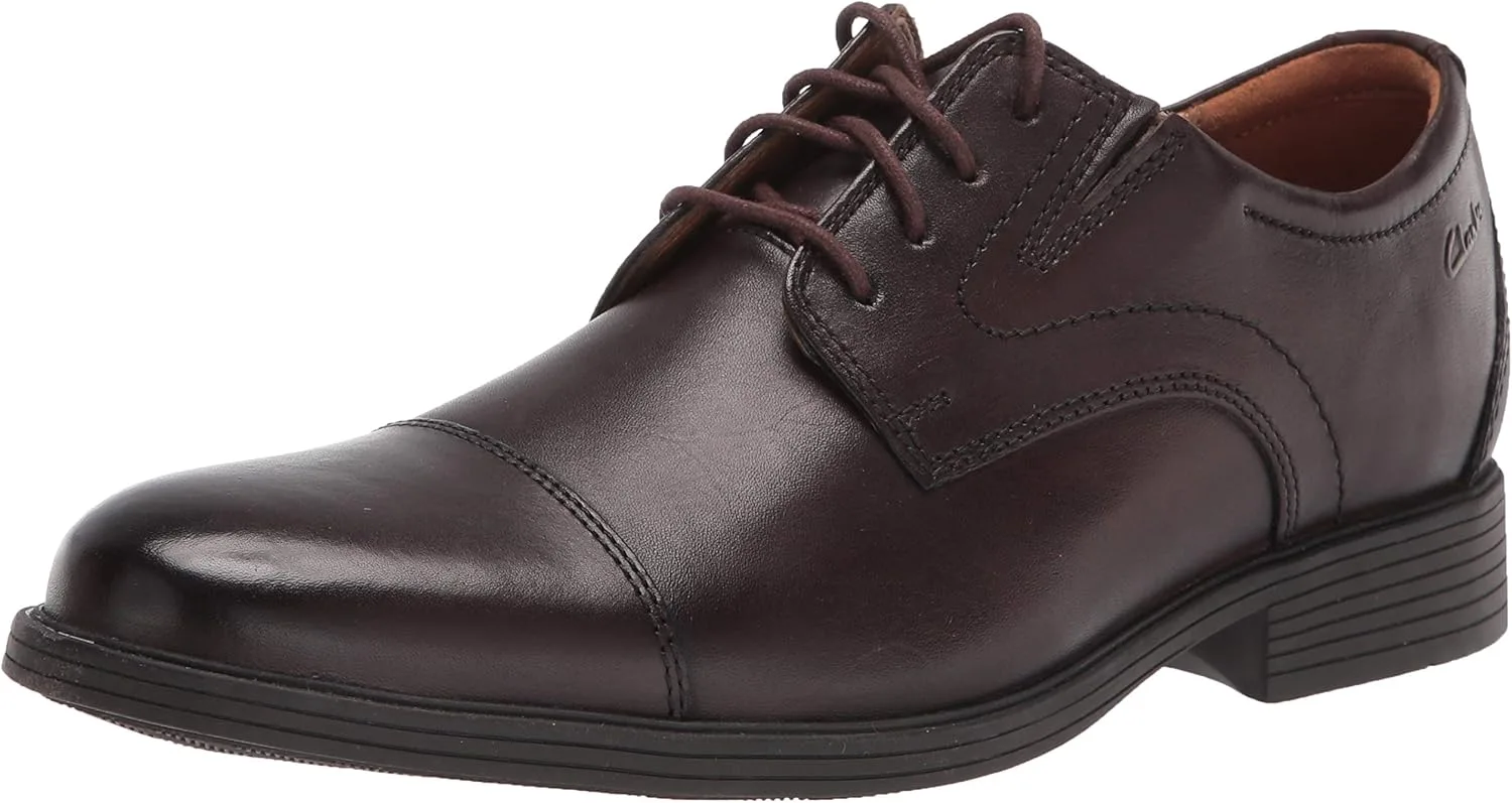 Мужские туфли Clarks Whiddon Plain, темно-коричневый