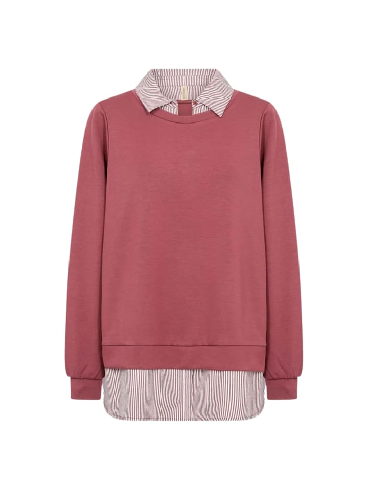 

Soyaconcept Свитер SC-BANU, пряжа 4470C DK, красная расцветка