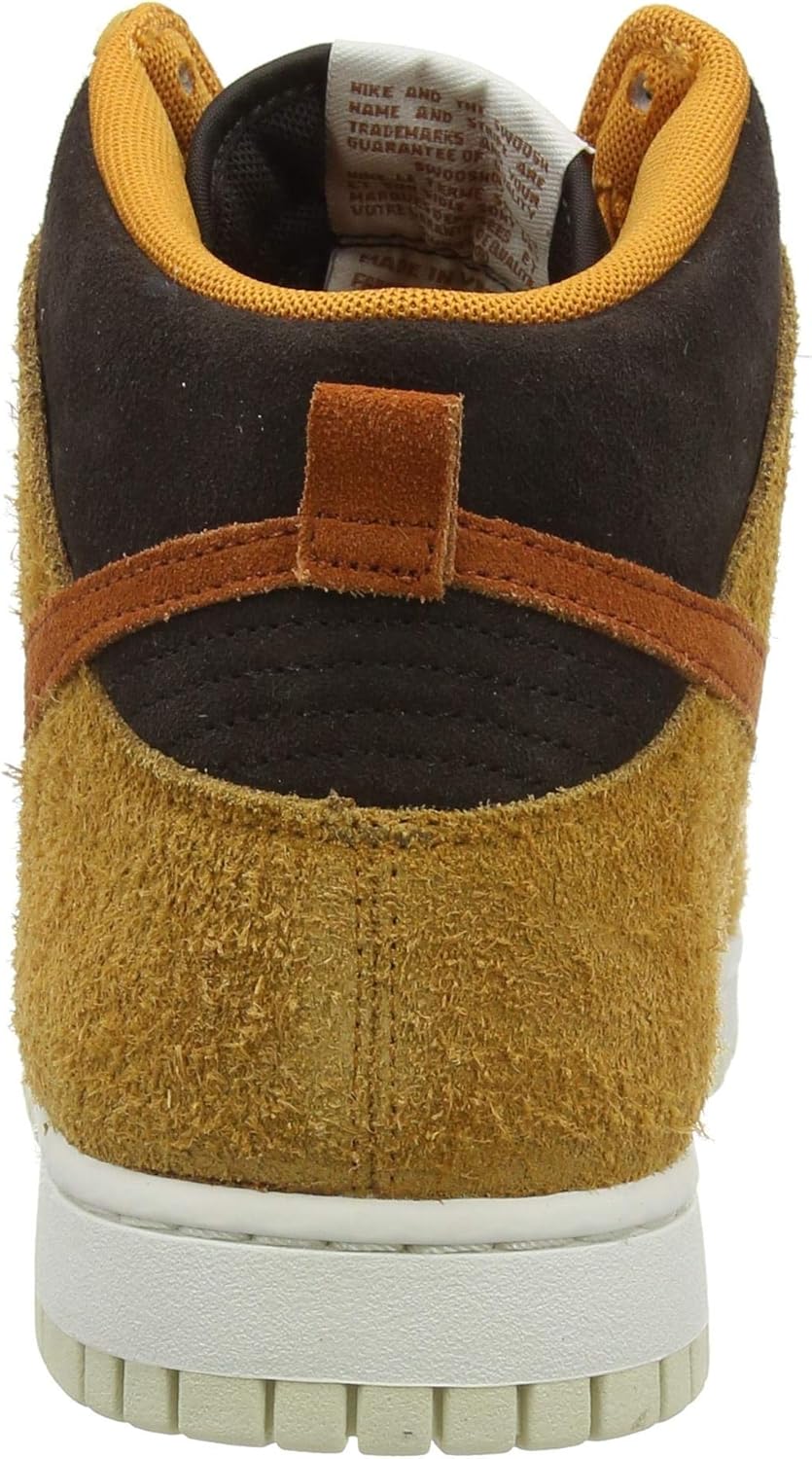 Мужские баскетбольные кроссовки Nike для гимнастики, Velvet Brown Dk Russet Dk Curry Sail Fossil — фото 3