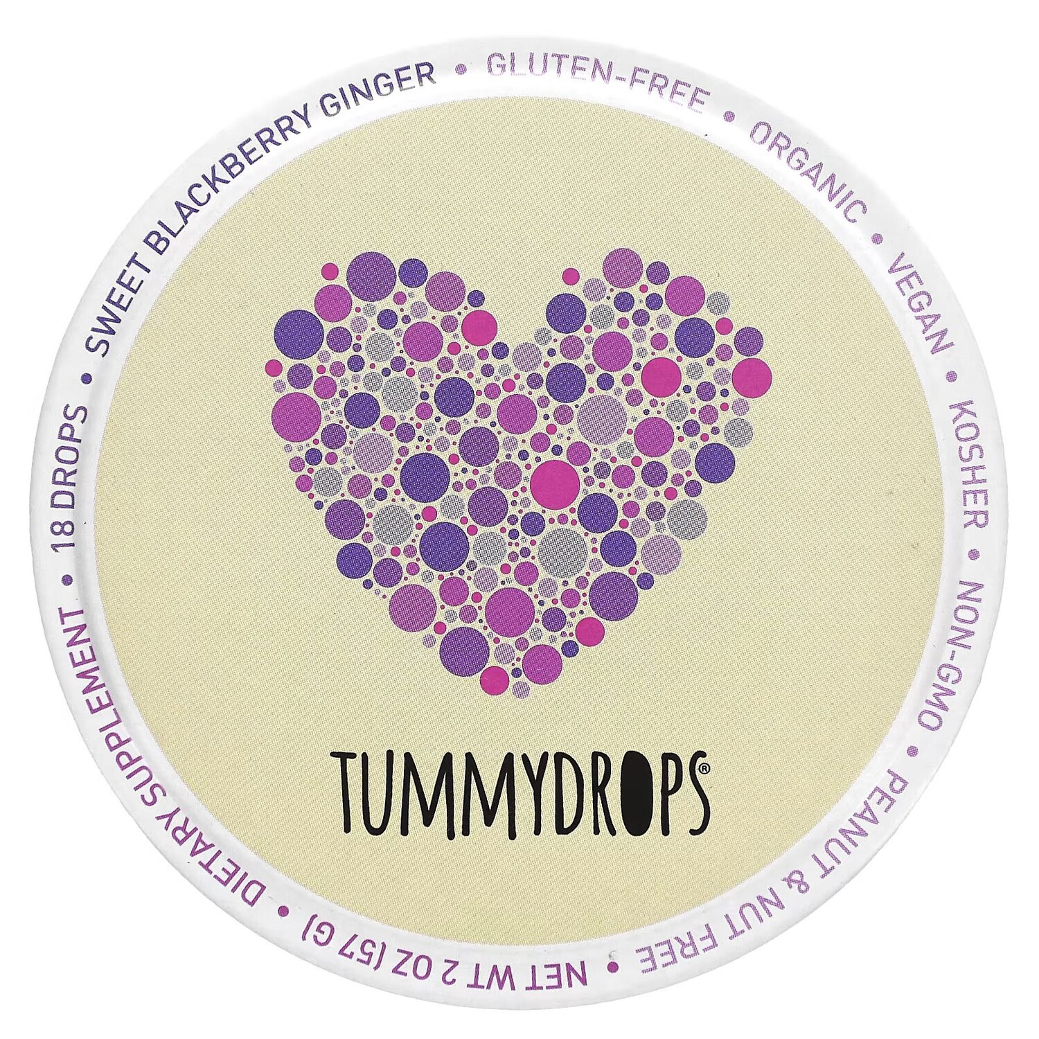 

Сладкий ежевичный имбирь, 18 капель Tummydrops