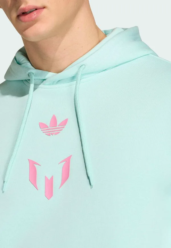 Худи месси Adidas Originals, Semi Flash Aqua — фото 3