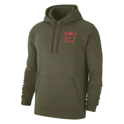 

Худи Nike Club Fleece, цвет Olive