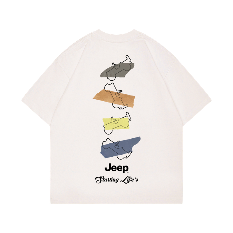 

Футболка унисекс Jeep, белый